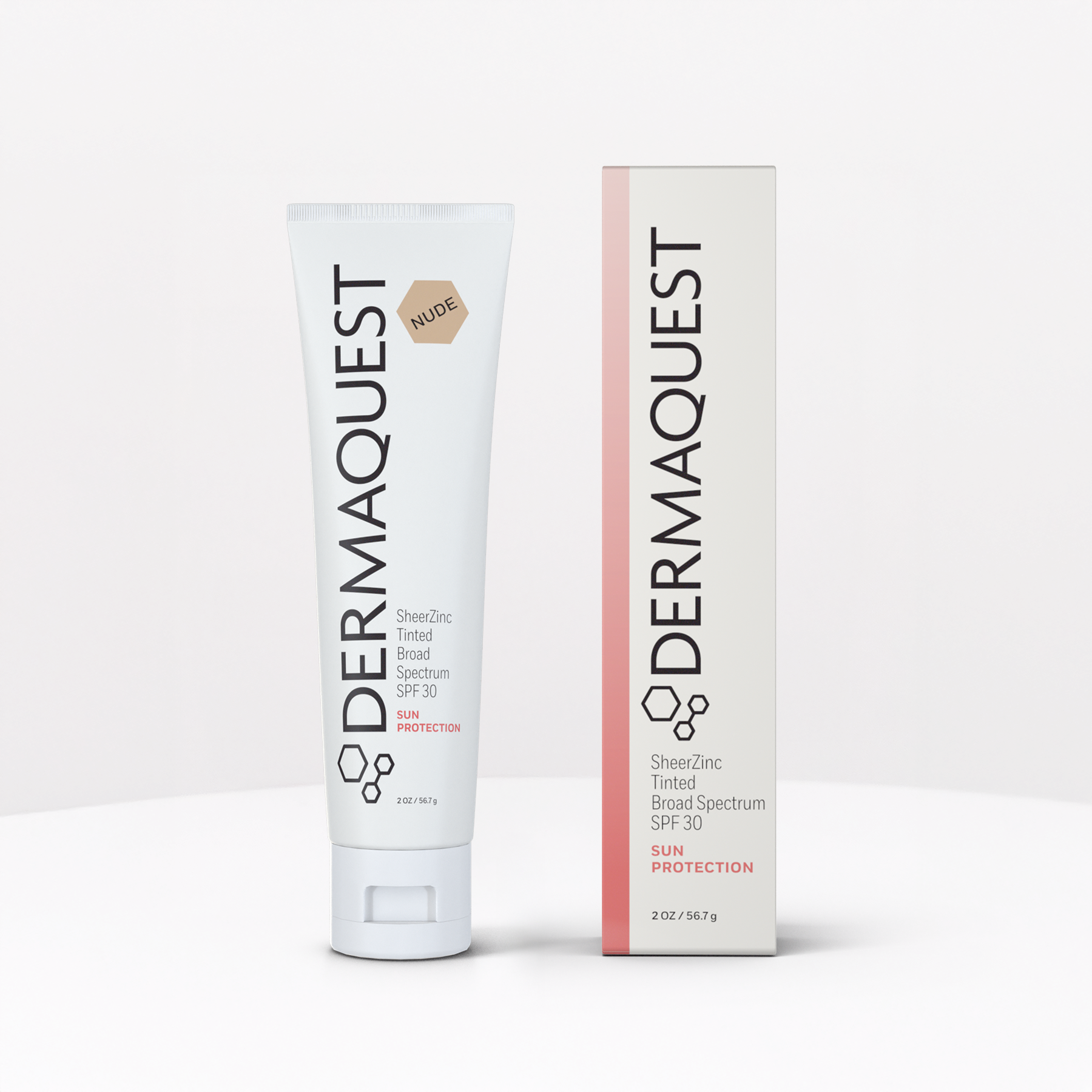 SheerZinc Tinted Broad Spectrum SPF 30 (Nude) - DermaQuest Clinical