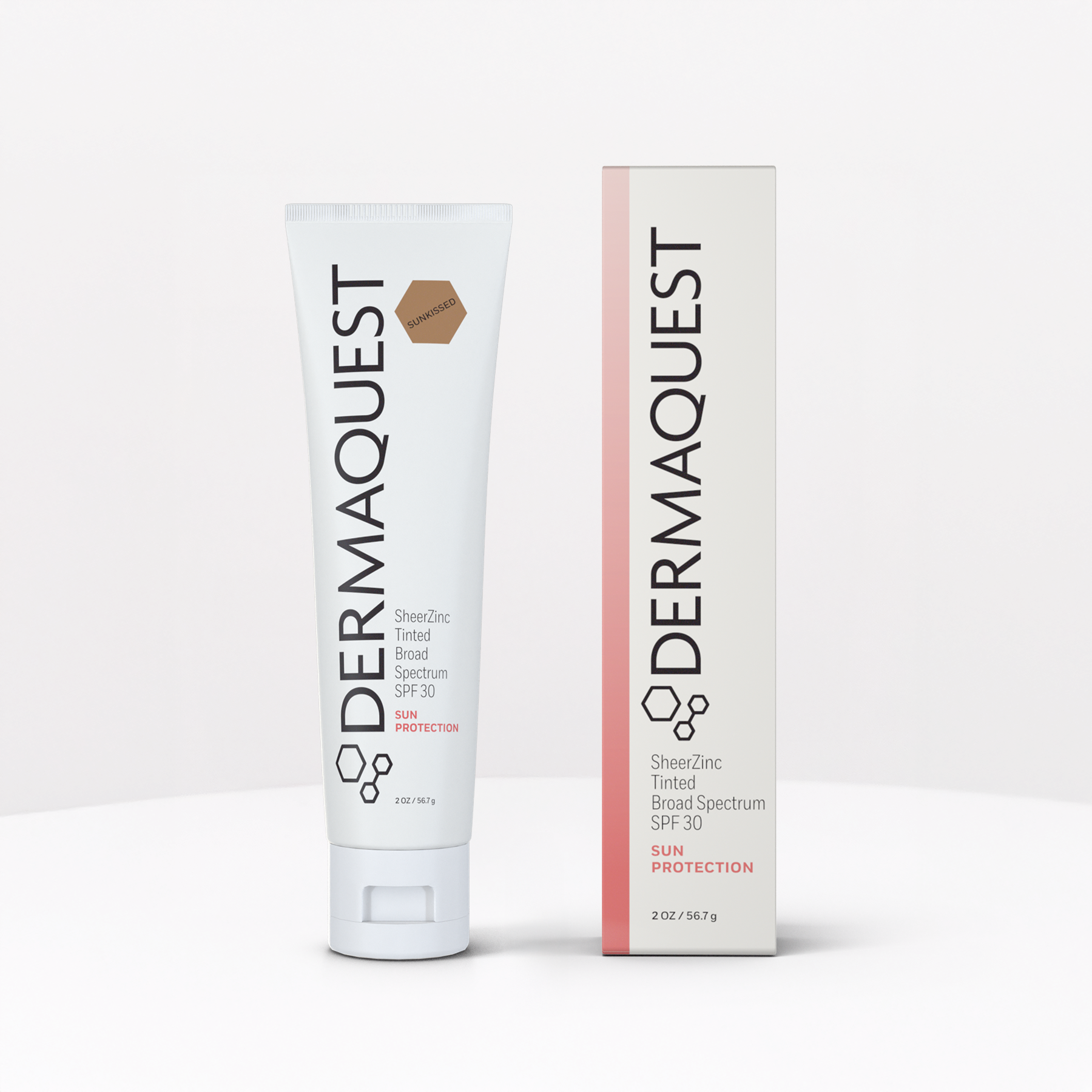 SheerZinc Tinted Broad Spectrum SPF 30 (Sunkissed) - DermaQuest Clinical