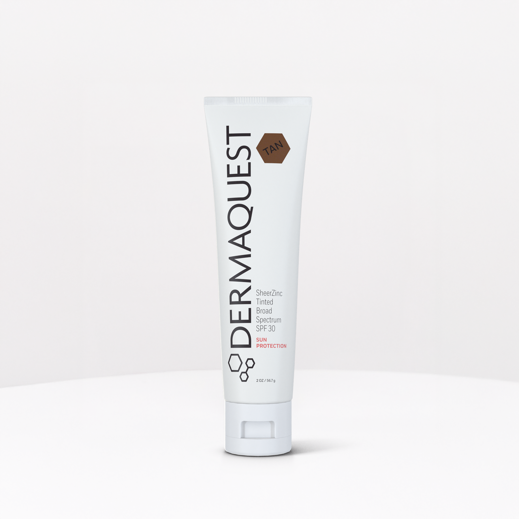 SheerZinc Tinted Broad Spectrum SPF 30 (Tan) - DermaQuest Clinical